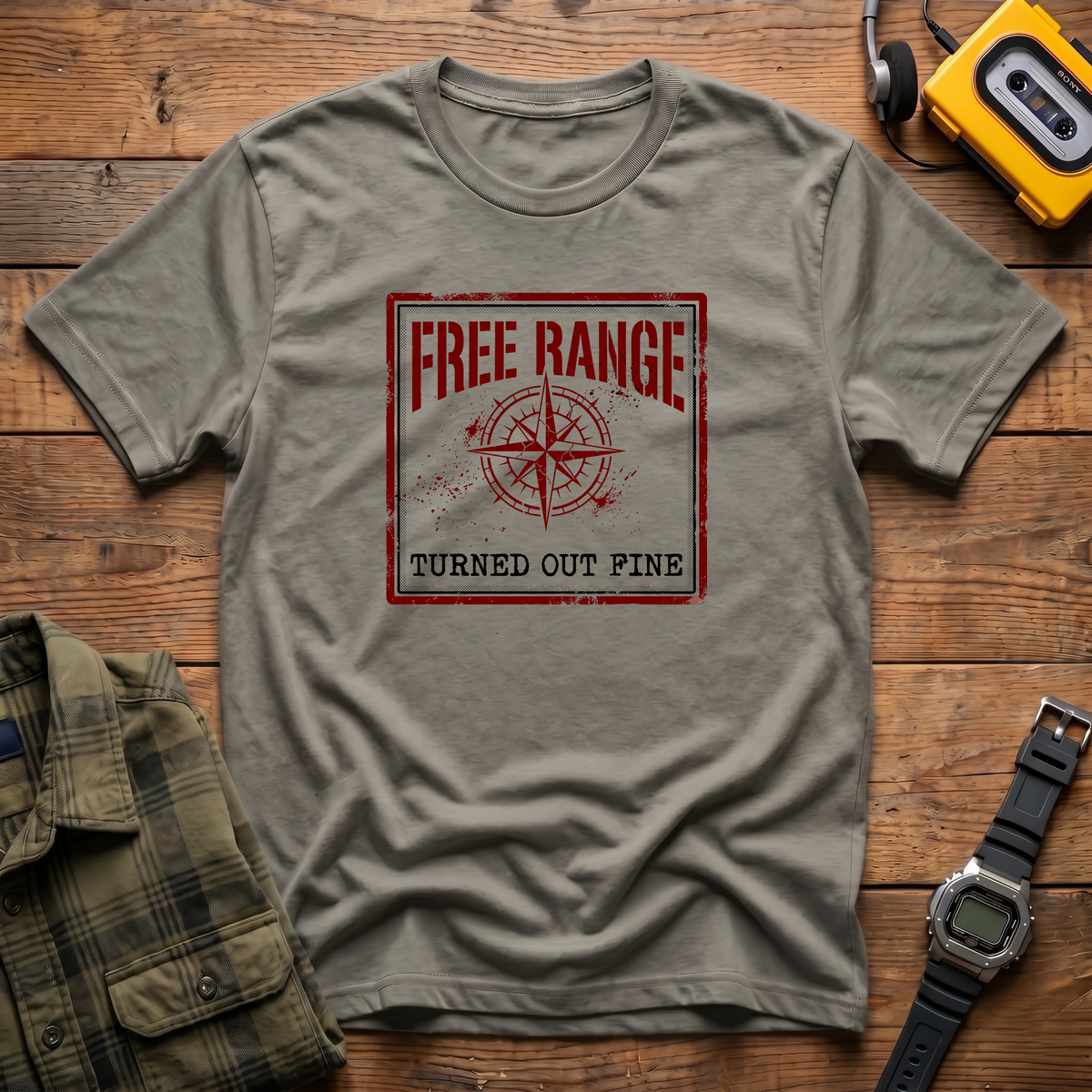 Free Range CompassT-Shirt