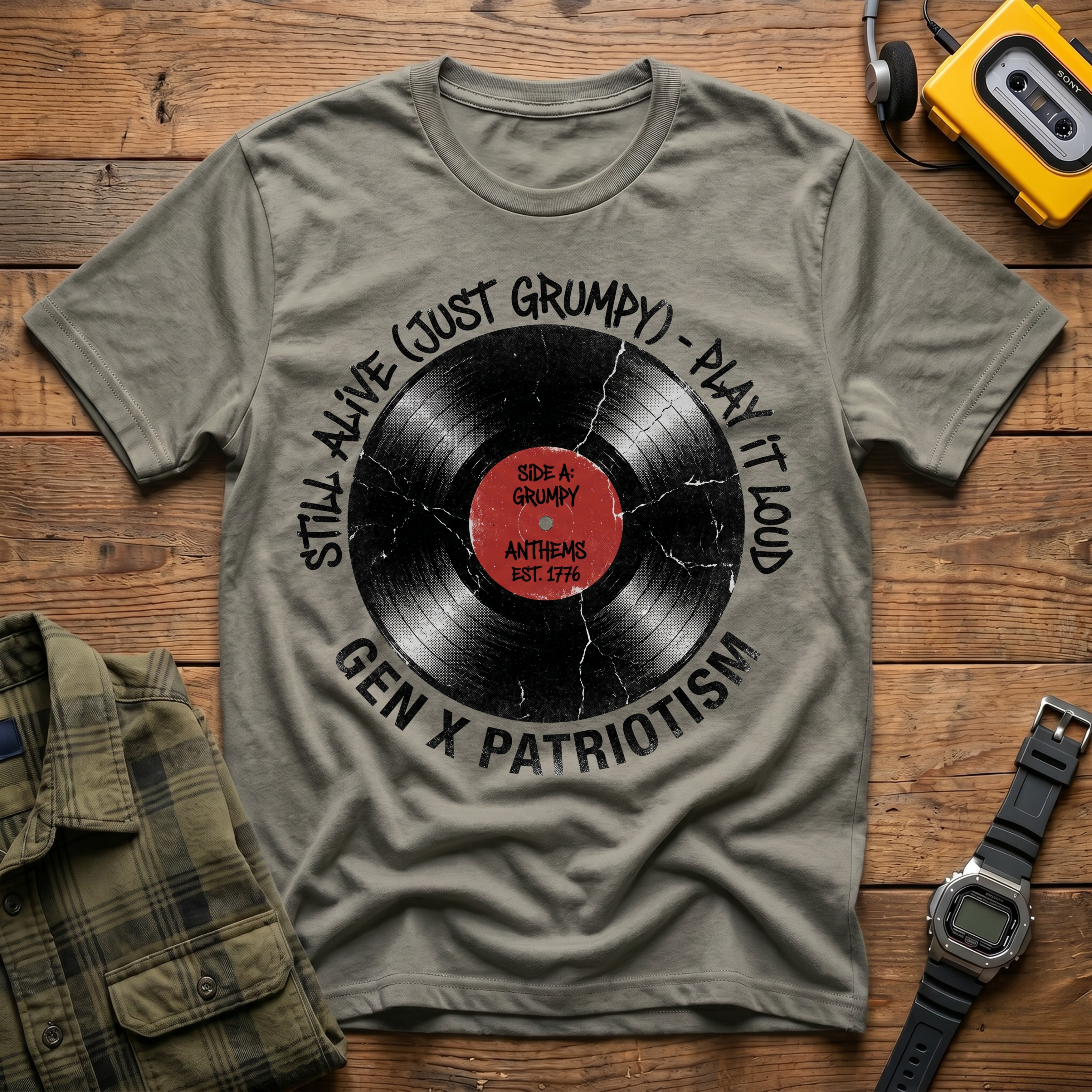 Grumpy Play it Loud T-Shirt