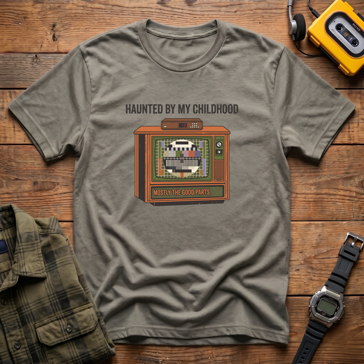 Haunted by TV  T-Shirt