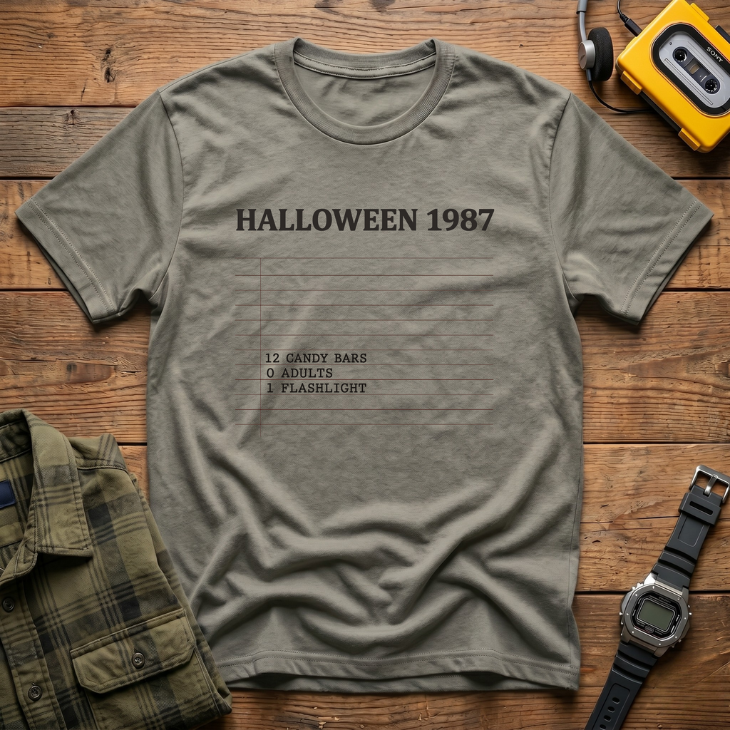 Halloween 1987 List T-Shirt