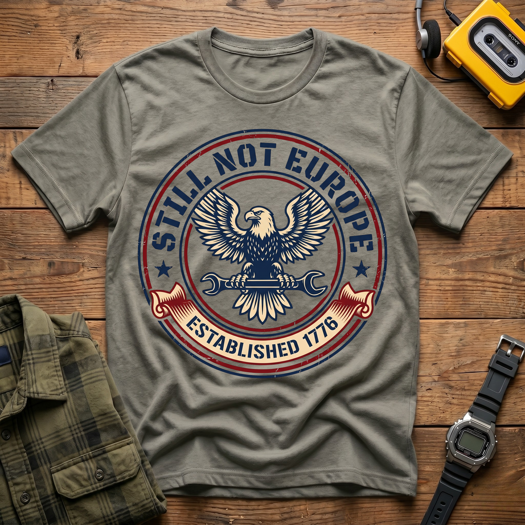 Still Not Europe Eagle Badge T-Shirt