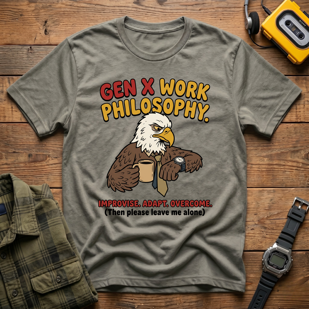 Gen X Work Philosophy T-Shirt