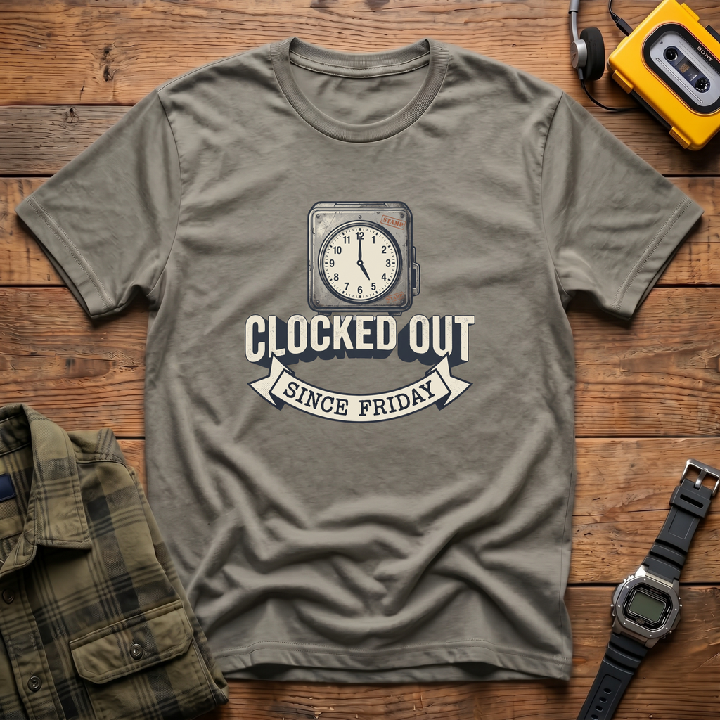 Clock Out Clock T-Shirt