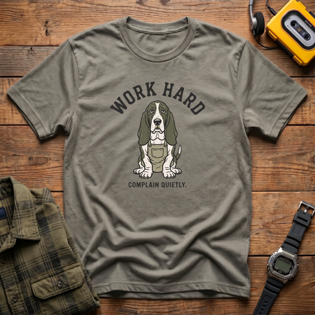 Work Hard Dog T-Shirt