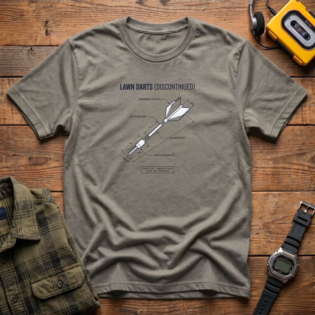 Lawn Dart Discontinued T-Shirt