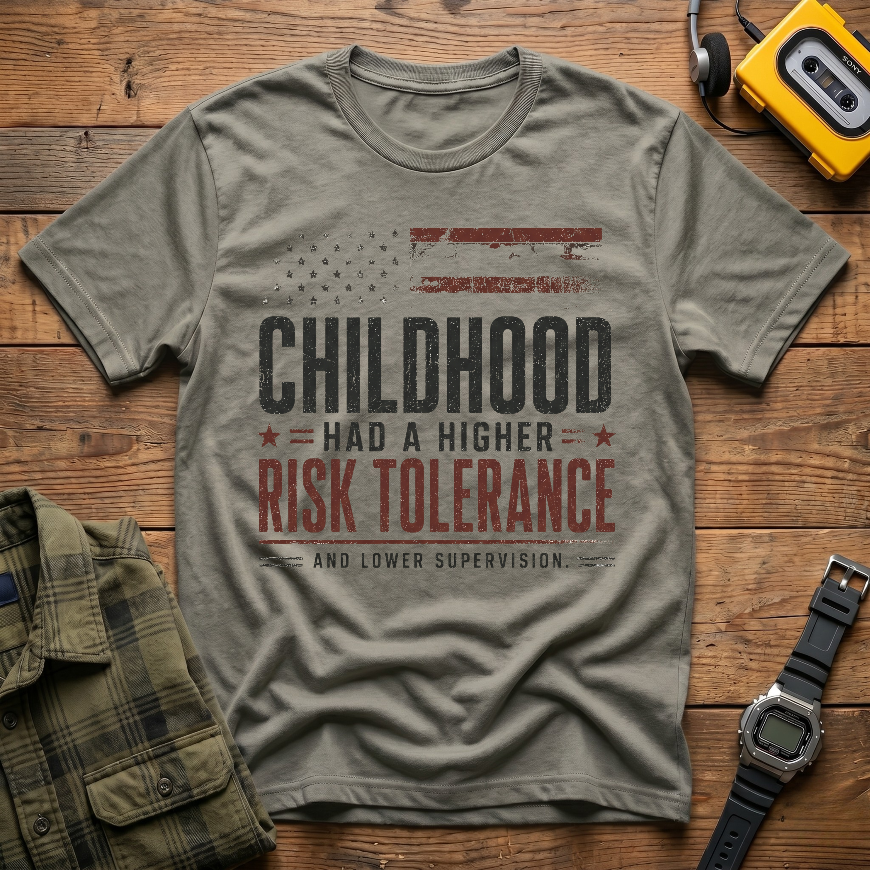 Childhood Had A High Risk Tolerance T-Shirt