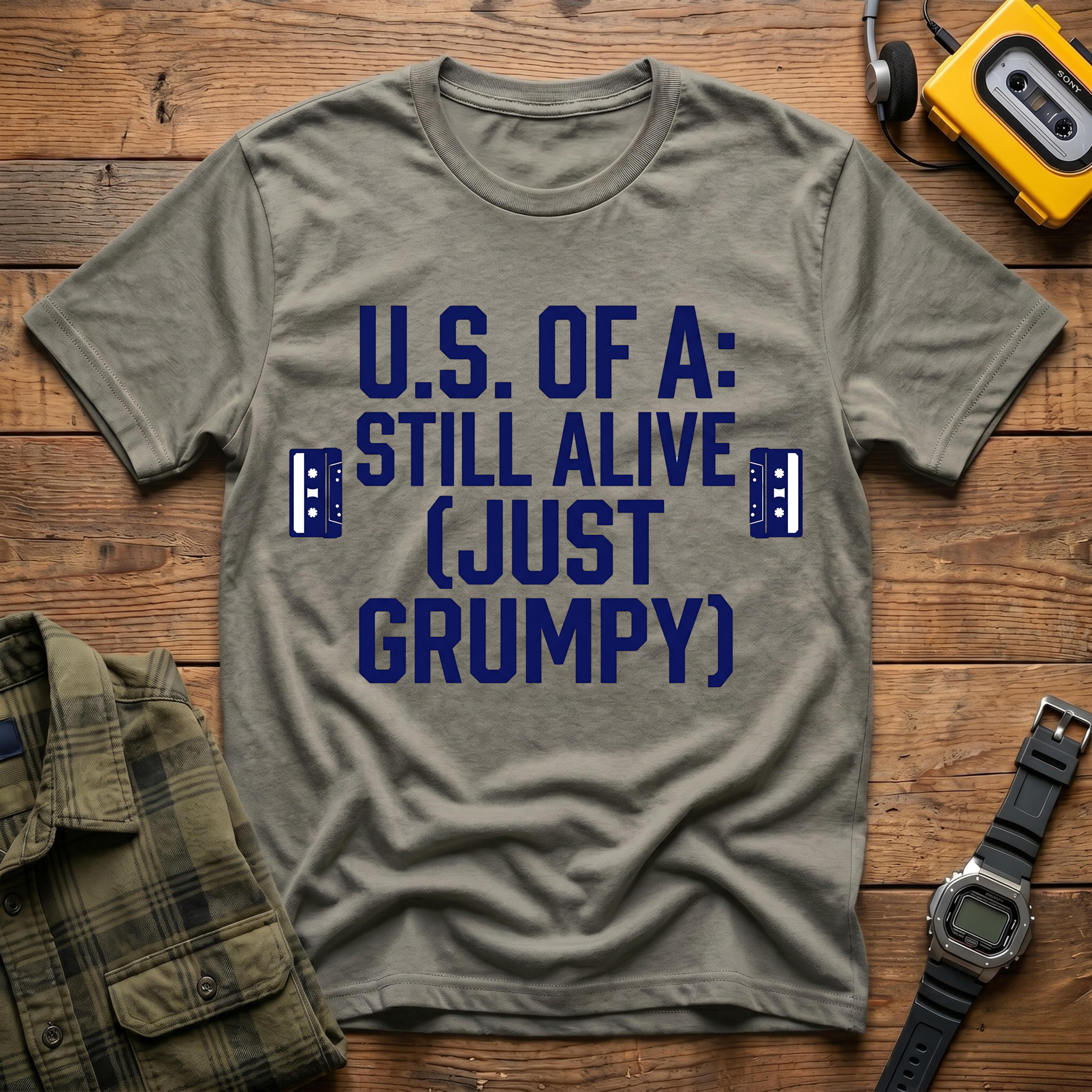 US of A: Still Grumpy T-Shirt