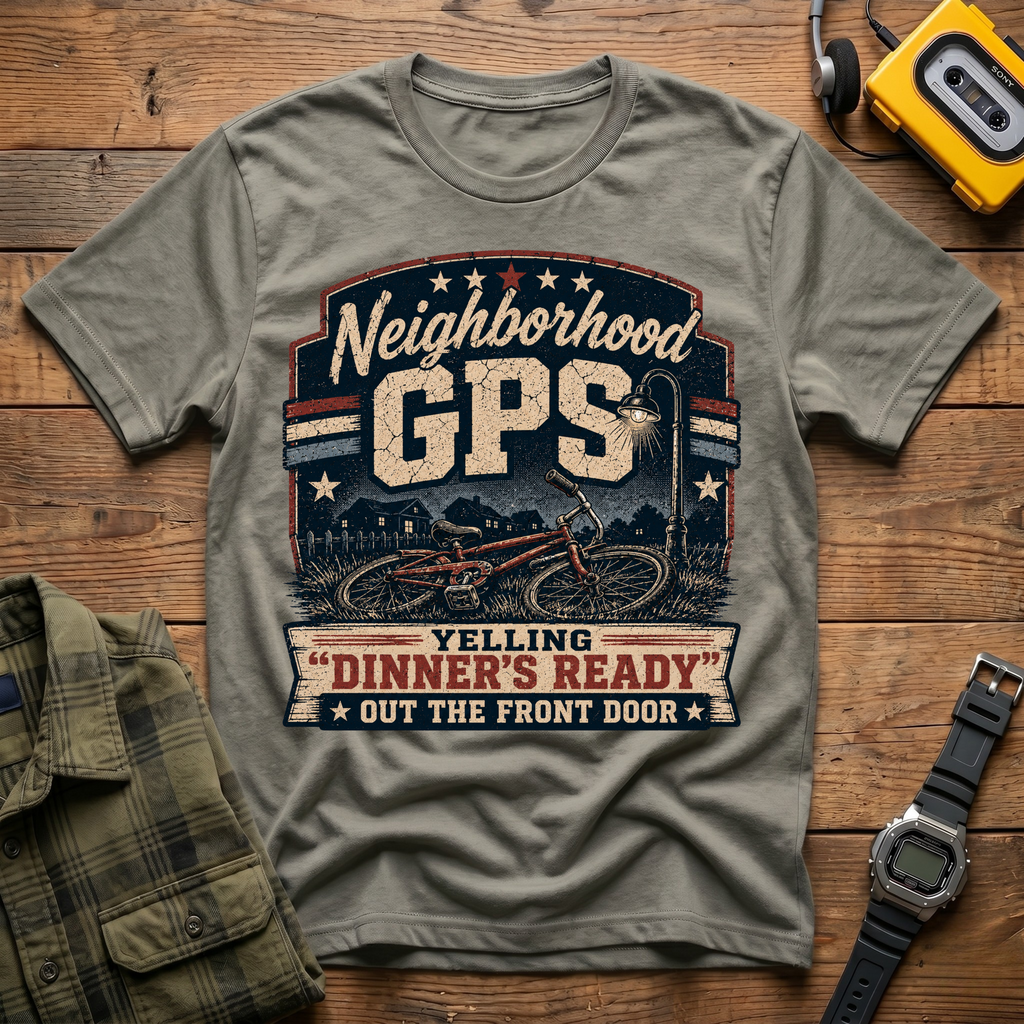 Neighborhood GPS Dinner's Ready T-Shirt