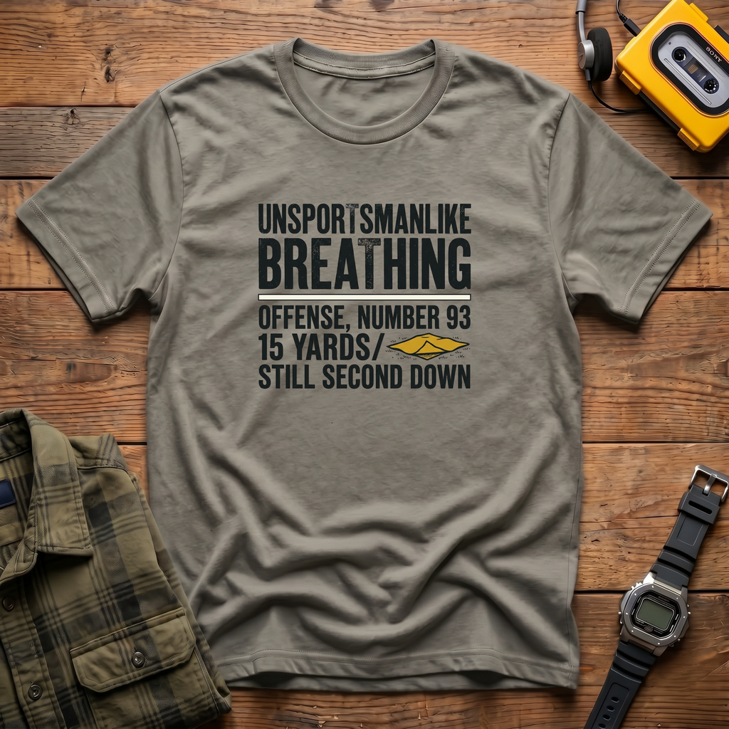 Unsportsmanlike Breathing T-Shirt