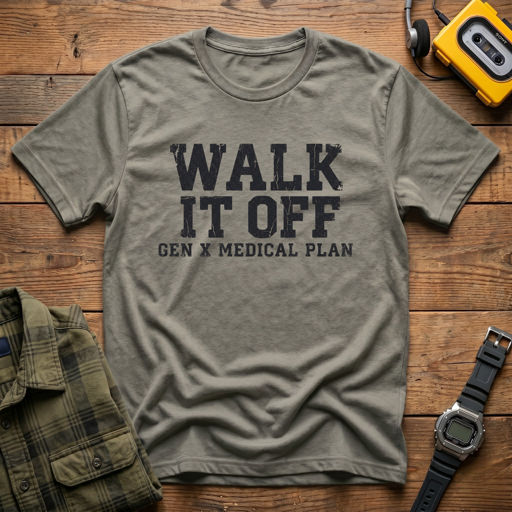 Walk It Off Medical Plan T-Shirt