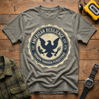 American Resilience Badge  T-Shirt