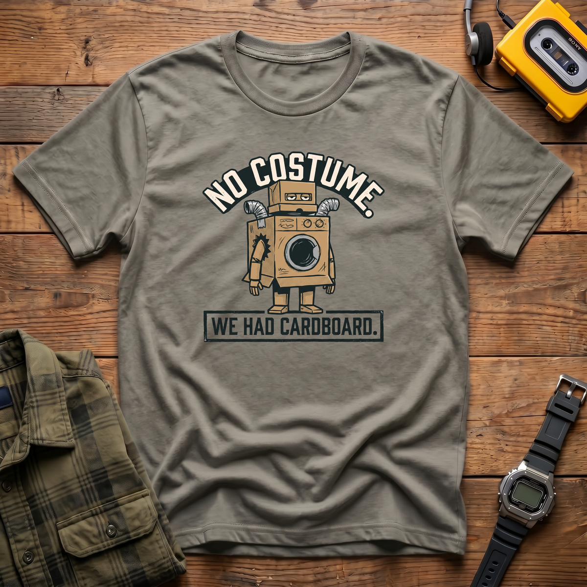 Costume Cardboard T-Shirt