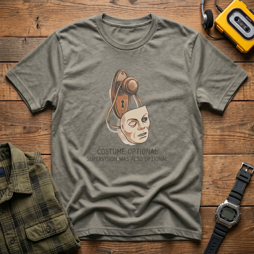 Mask Costume Optional T-Shirt