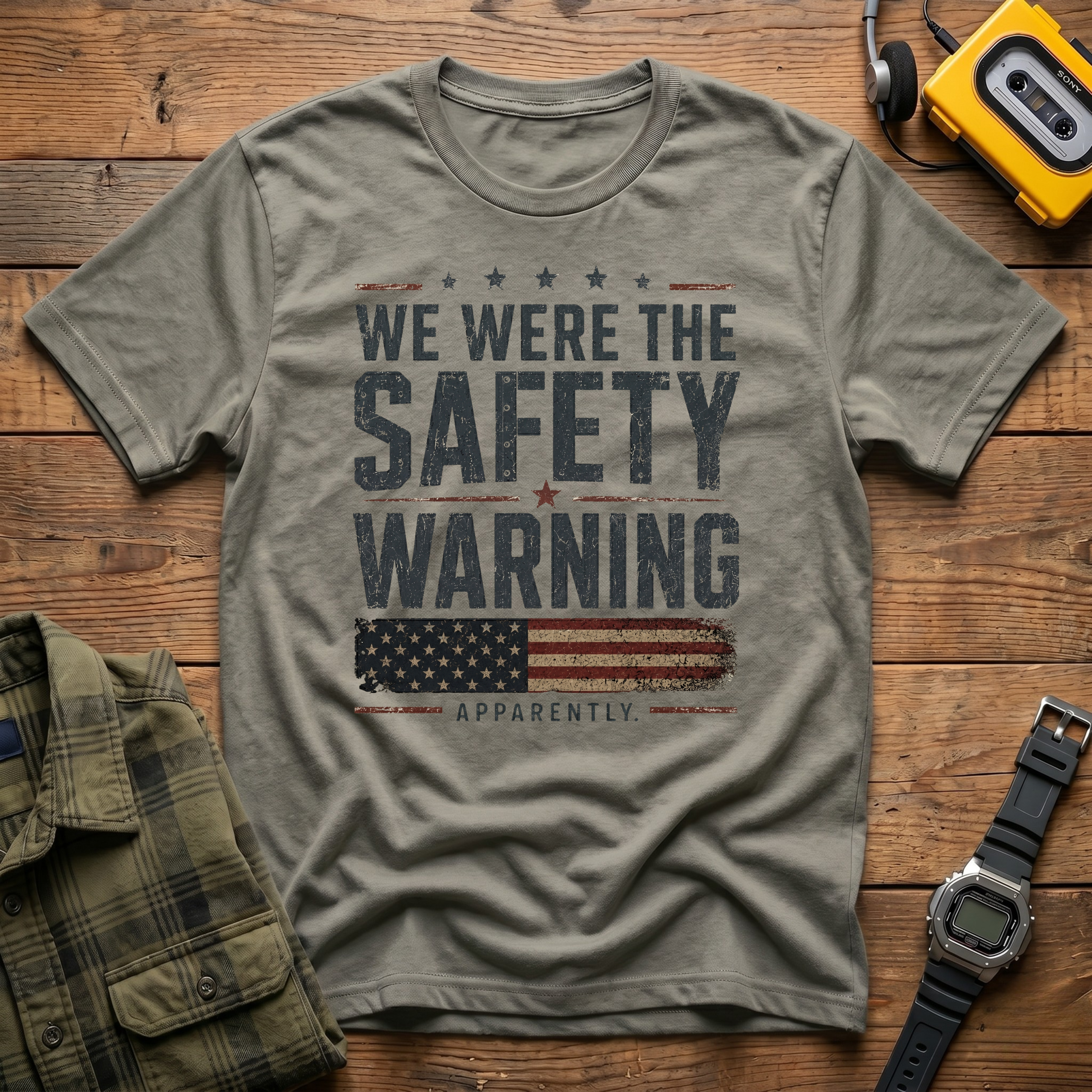 We Were The Safety Warning T-Shirt