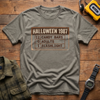 Halloween 87 Sign T-Shirt
