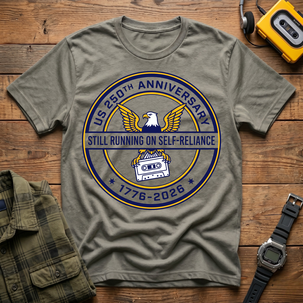 Amercia 250 Eagle Self Reliance  T-Shirt