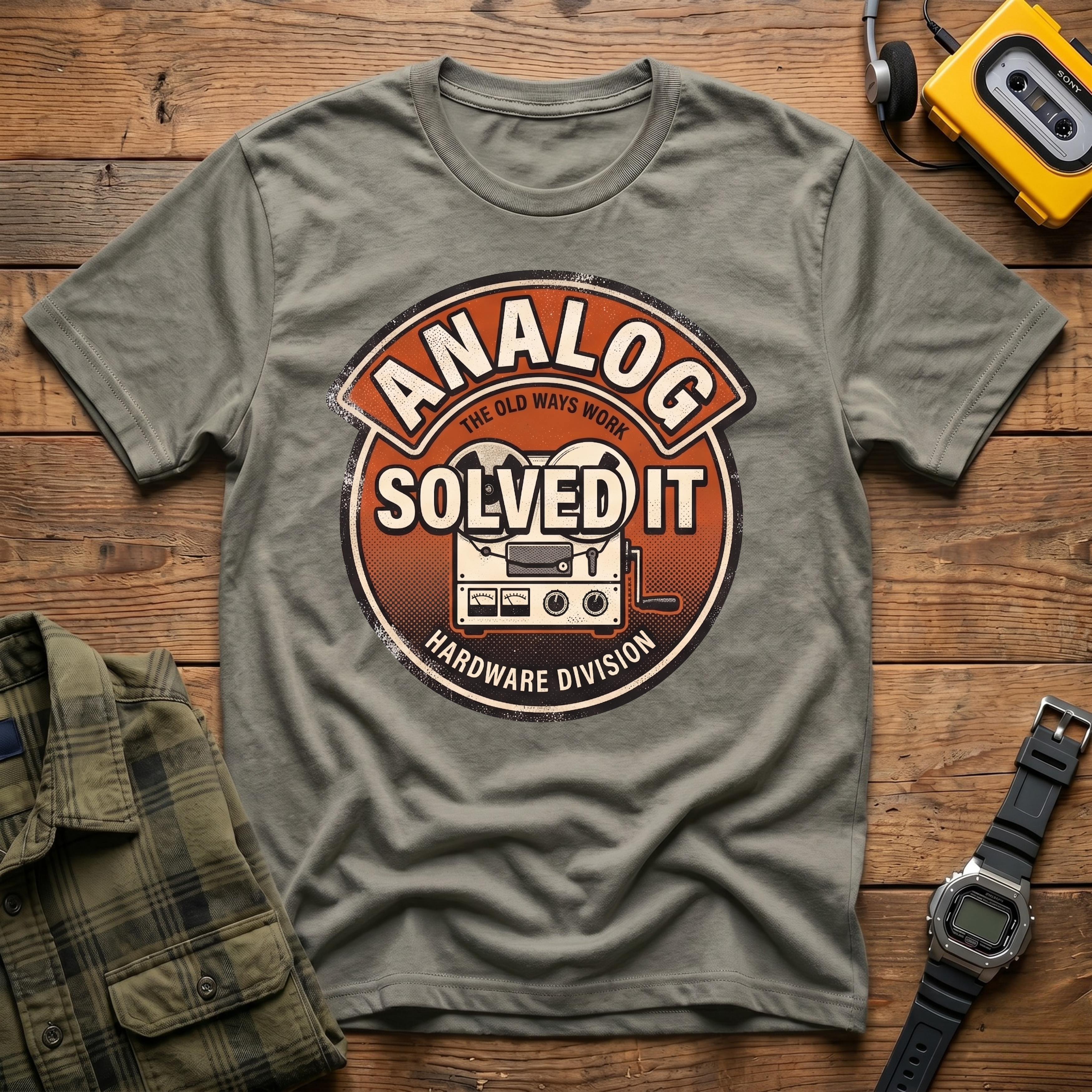 Analog Solved It.  Hardware Division T-Shirt