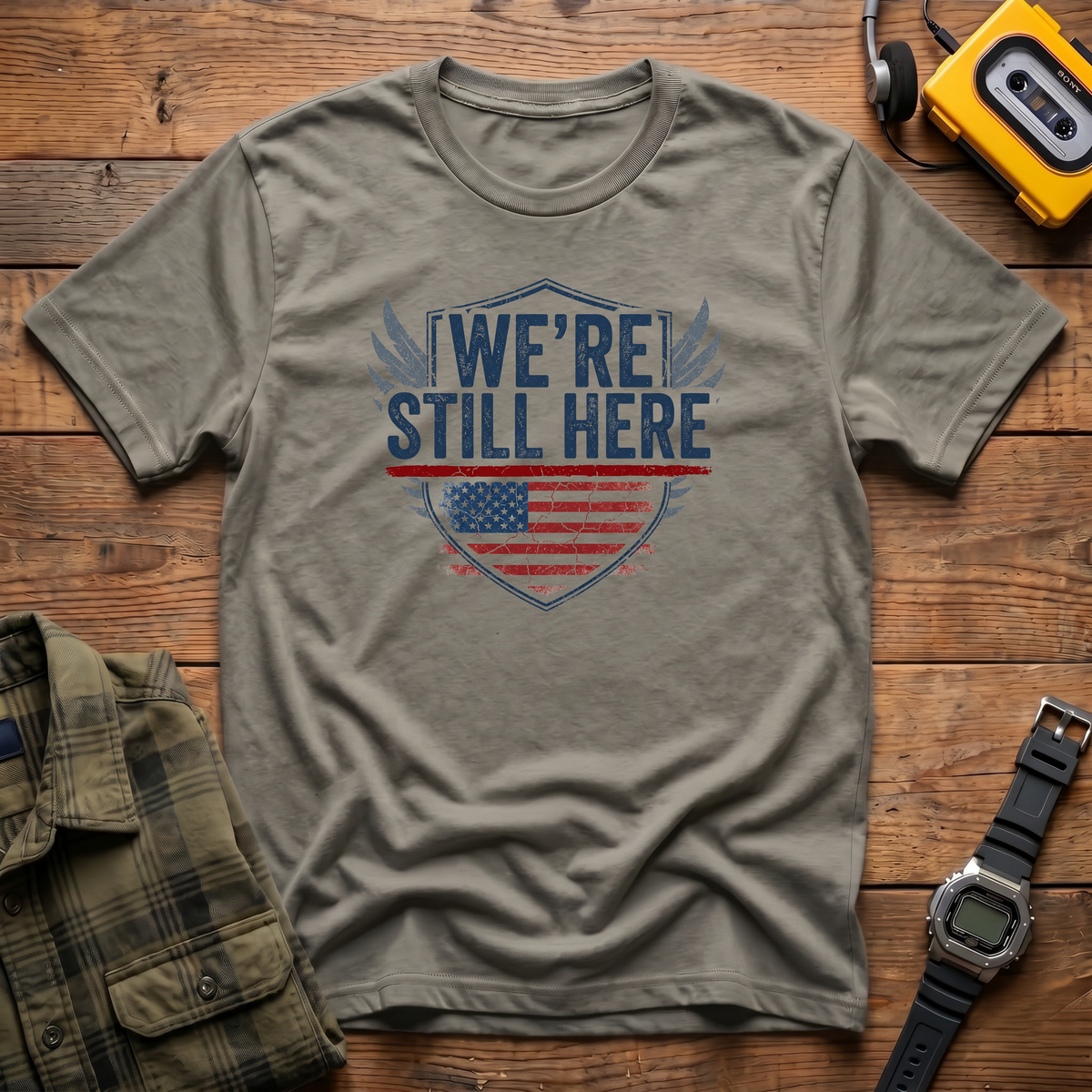 Still Here Wings T-Shirt