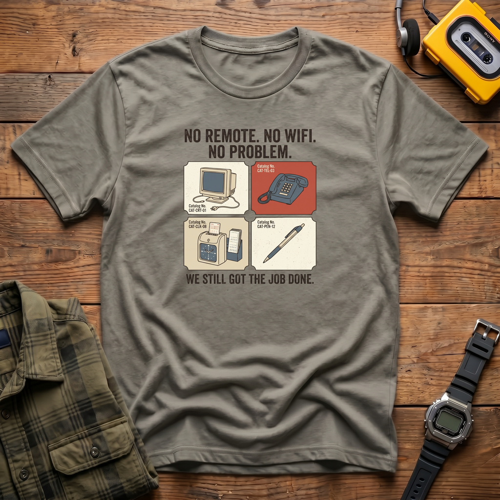 No Remote Boxes T-Shirt
