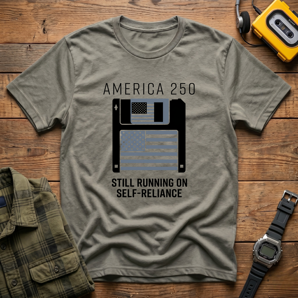 America 250 Disc Self Reliance T-Shirt