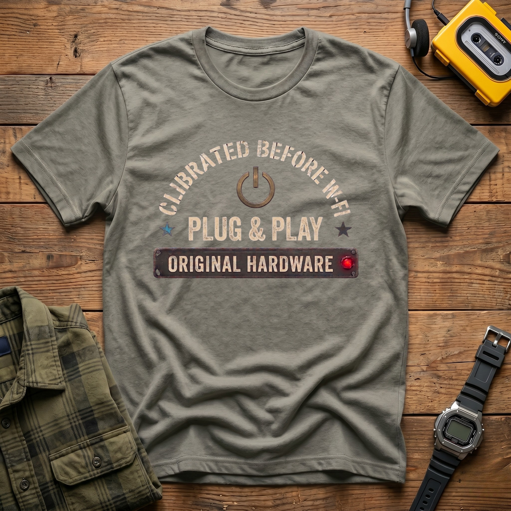 Calibrated Before WiFi Original HardwareT-Shirt