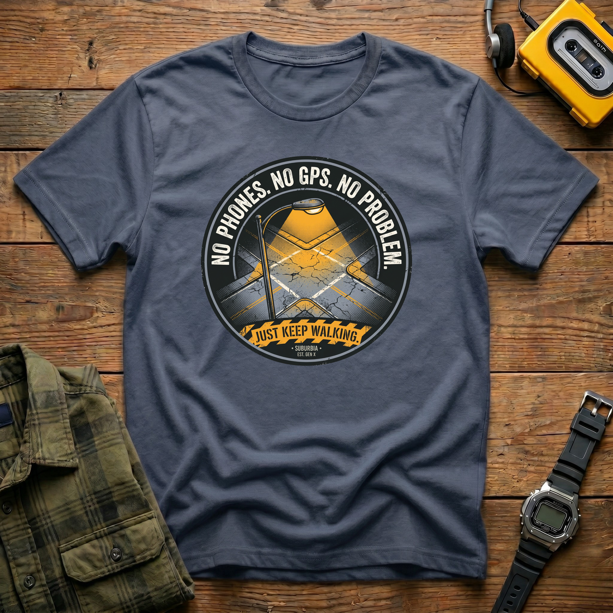 No Phone Circle T-Shirt