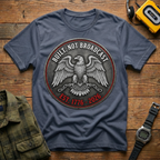 Built Not Broadcast Coin T-Shirt