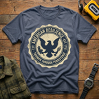 American Resilience Badge  T-Shirt