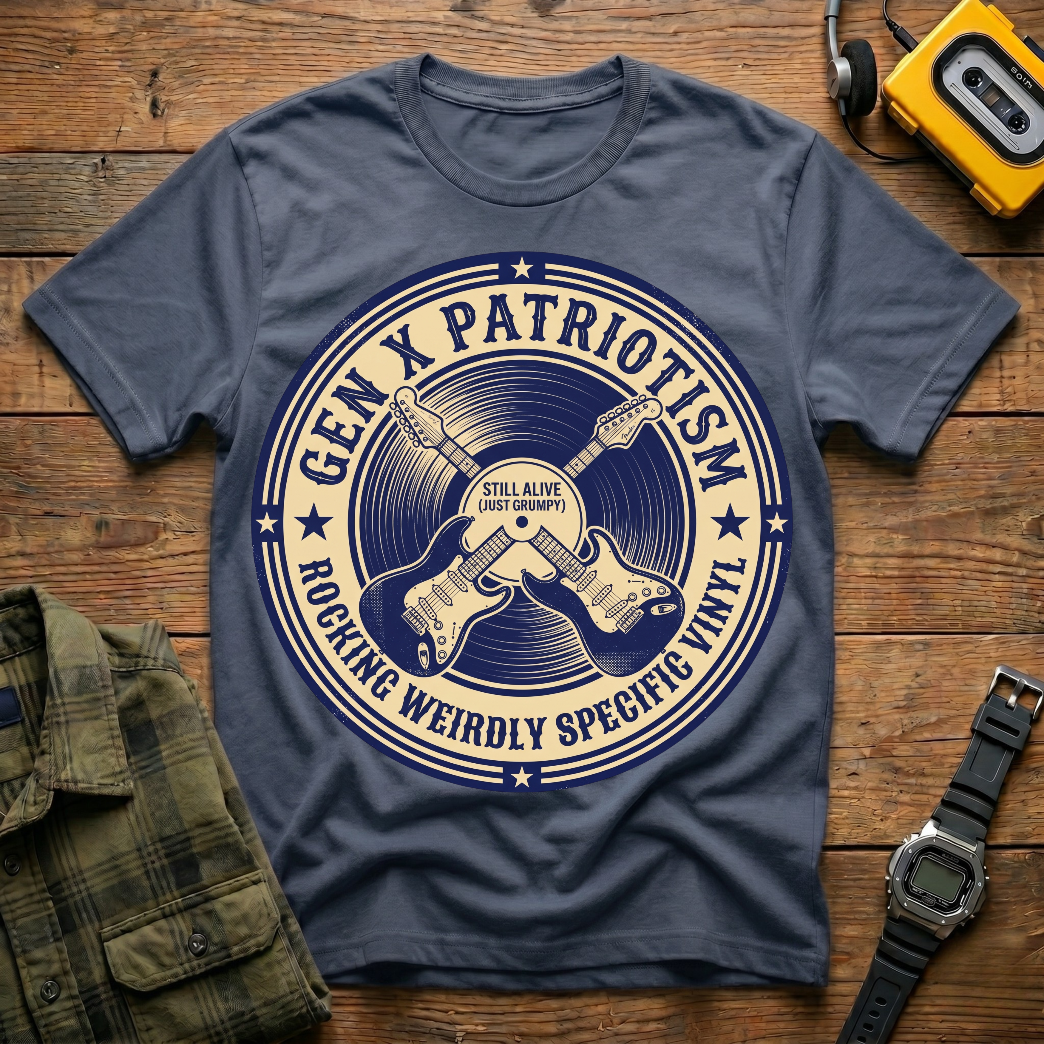 weirdly specific vinyl logo T-Shirt