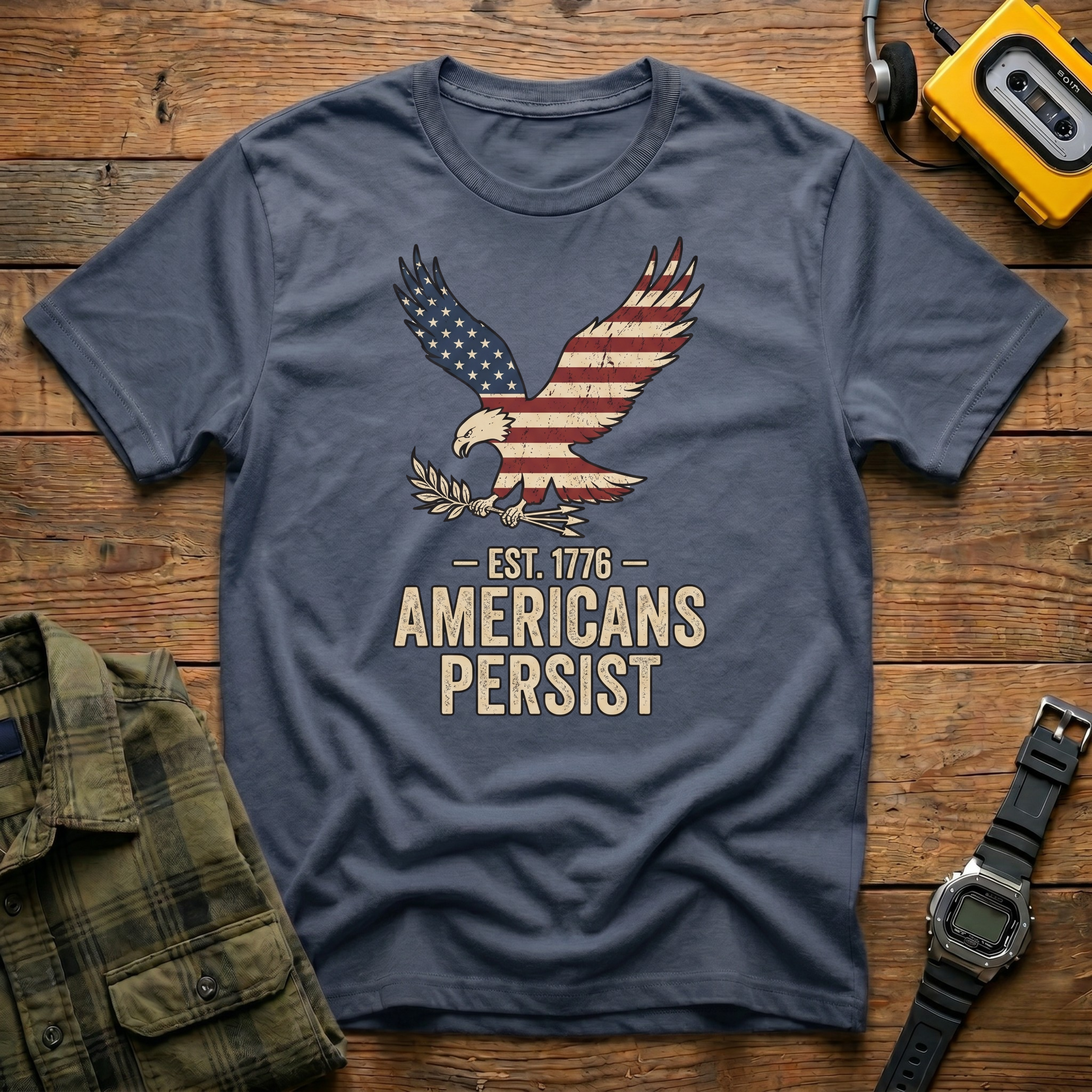 Est. 1776 Americans Persist T-Shirt