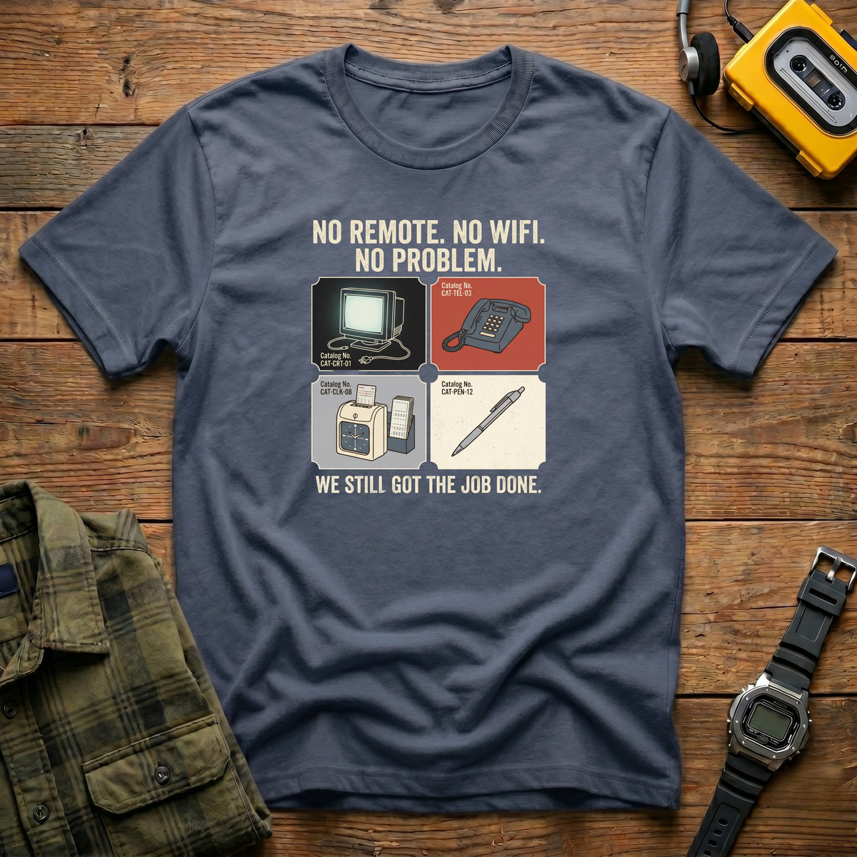 No Remote Boxes T-Shirt