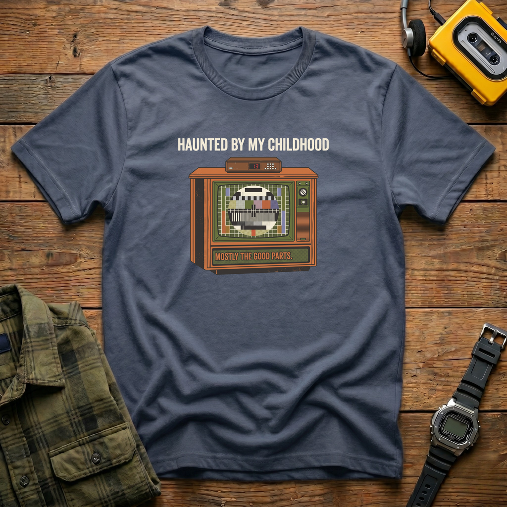Haunted by TV  T-Shirt