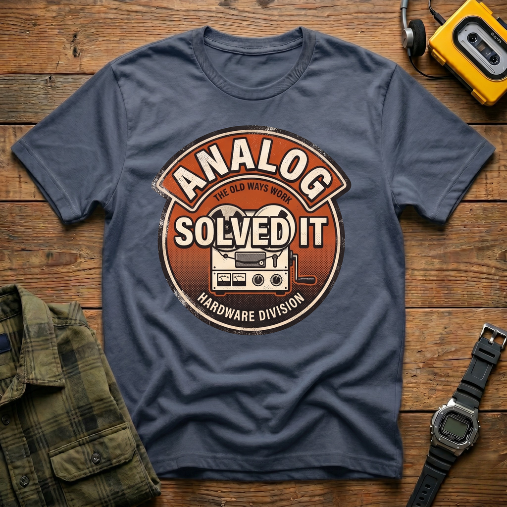 Analog Solved It.  Hardware Division T-Shirt