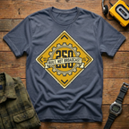 Built Not Broadcast Sign T-Shirt