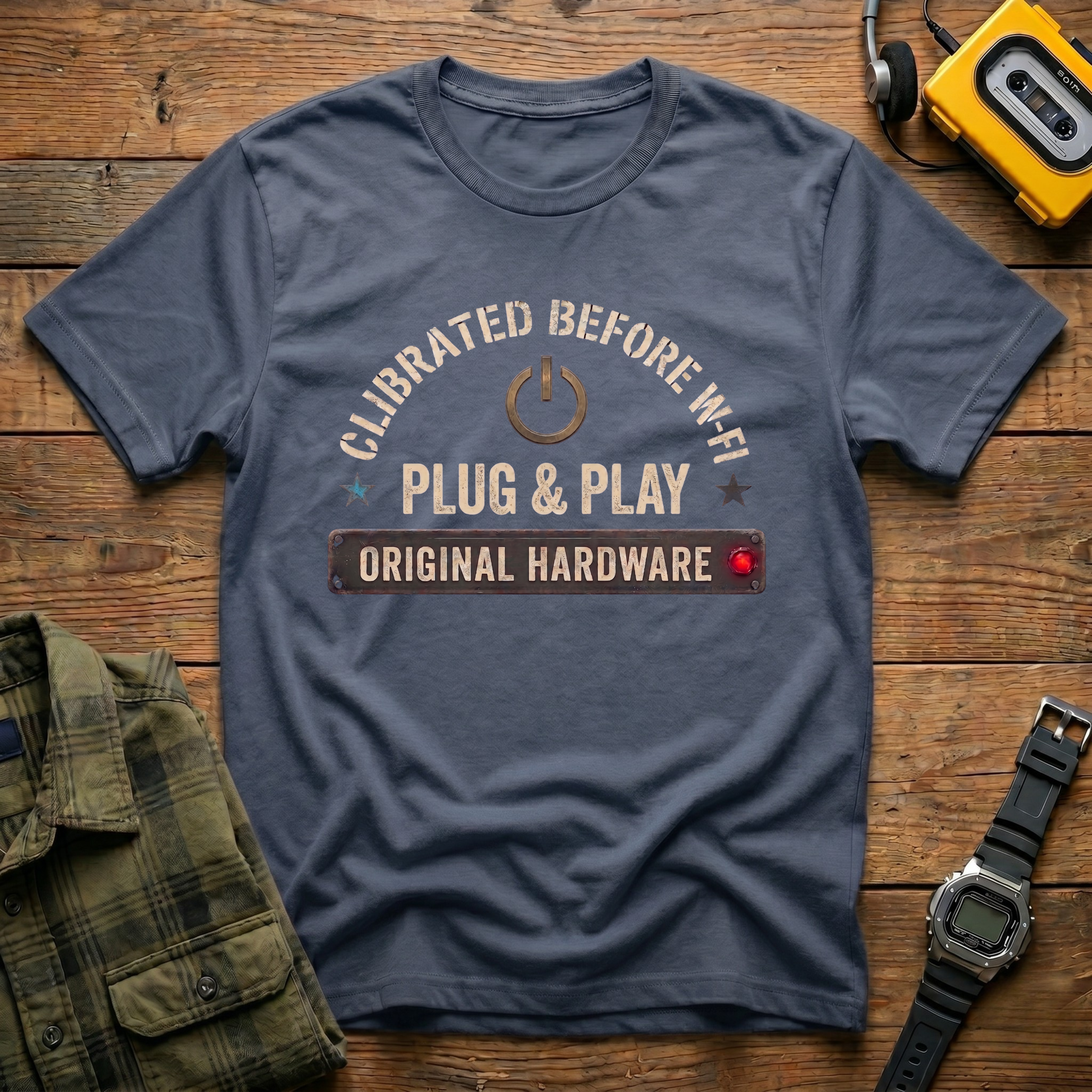 Calibrated Before WiFi Original HardwareT-Shirt