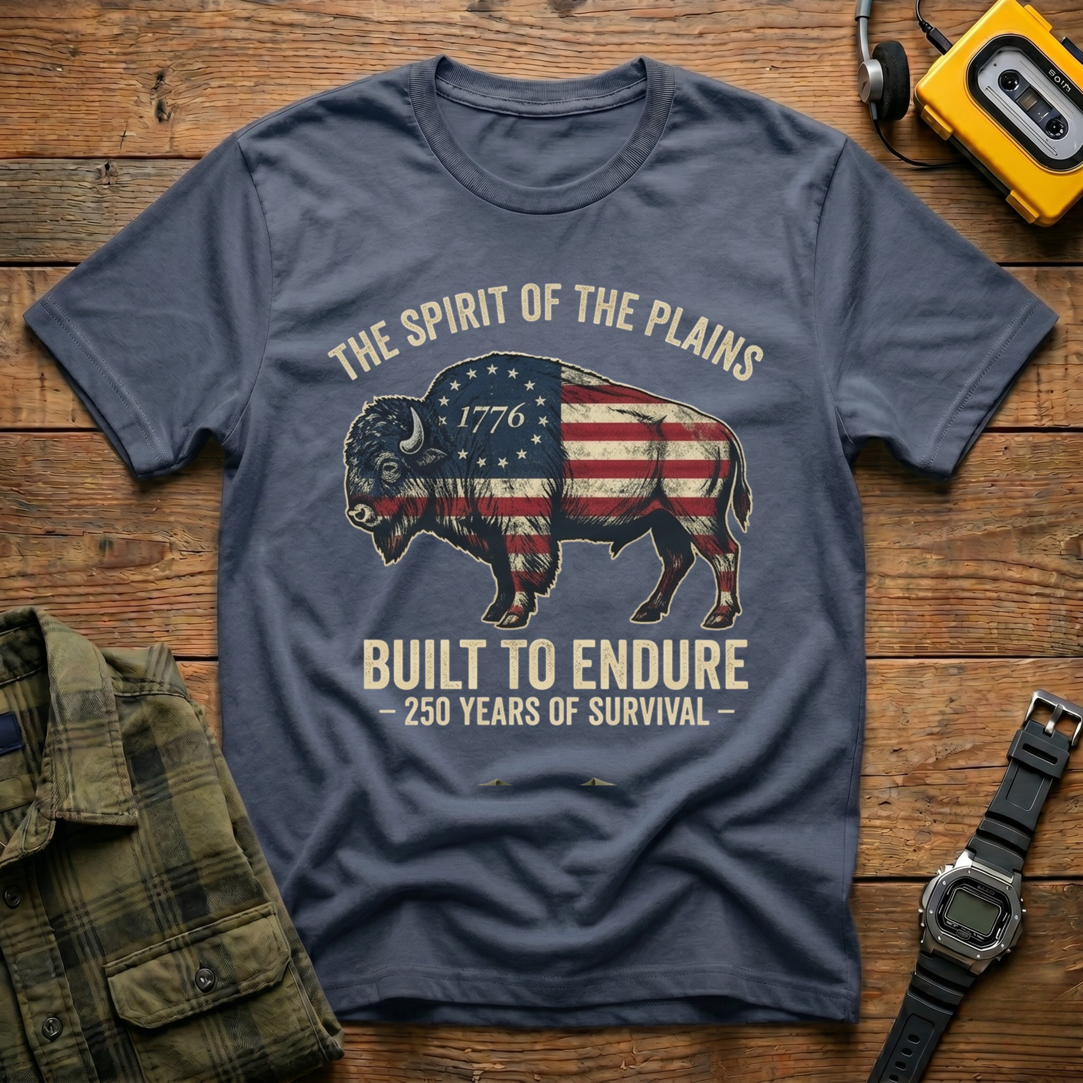 Spirit of the Plains Built To Endure T-Shirt