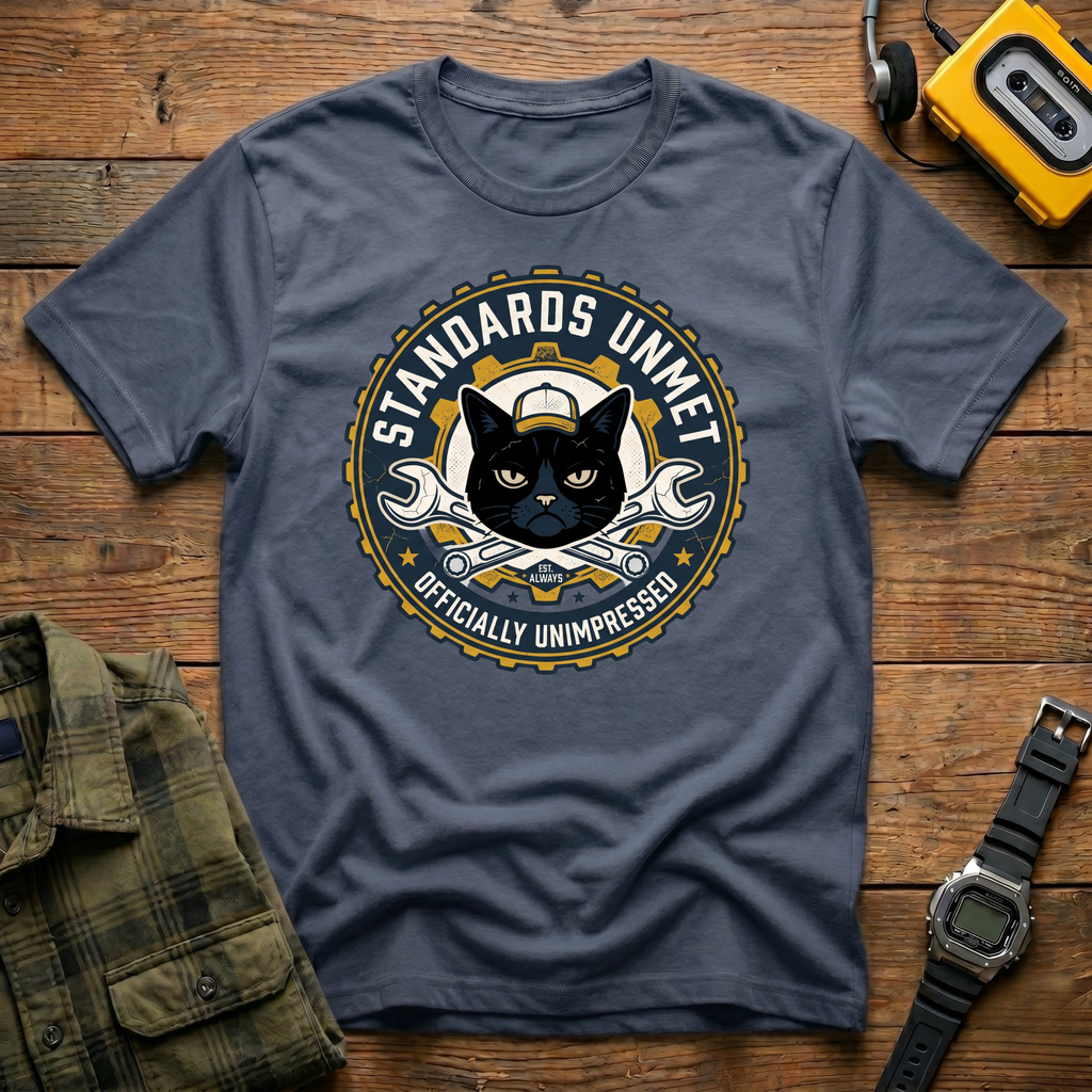 Cat Gear Unimpressed  T-Shirt