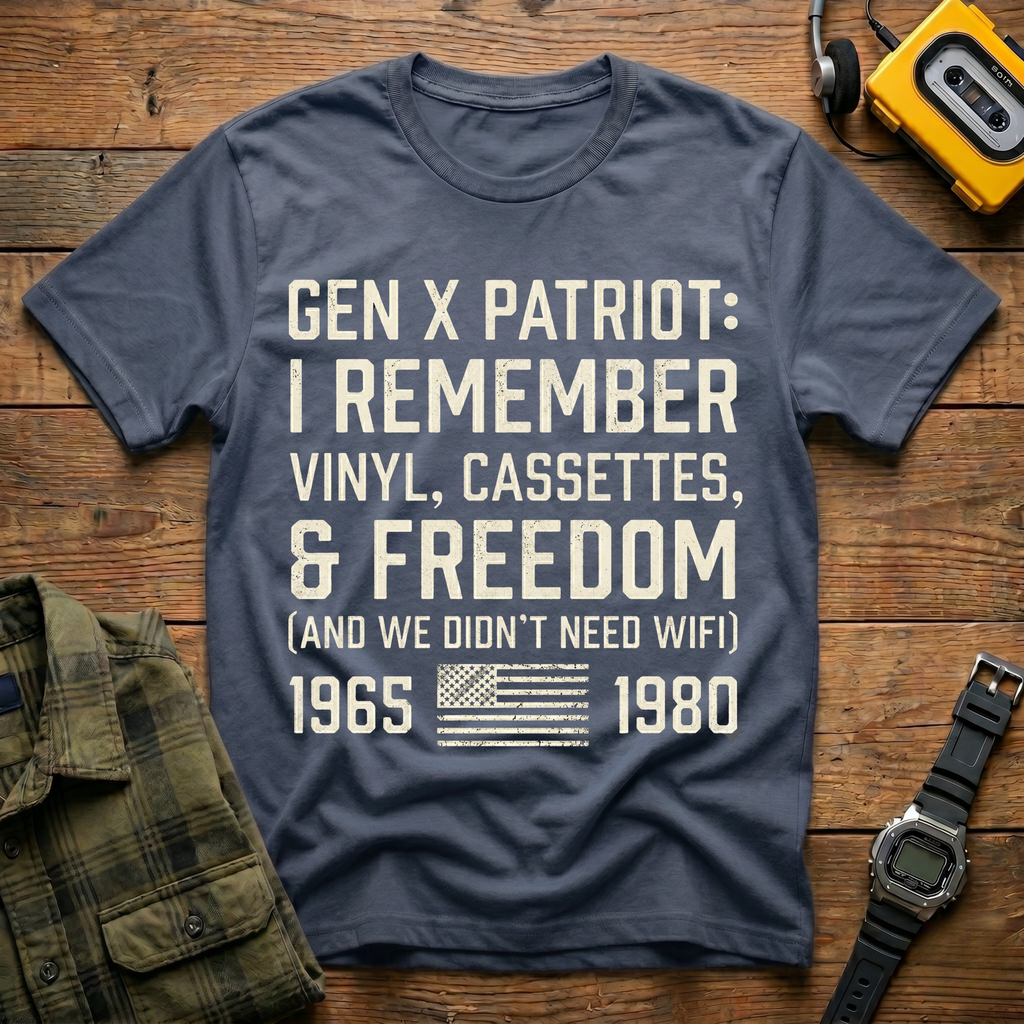 I Remember Vinyl, Cassettes and Freedom T-Shirt