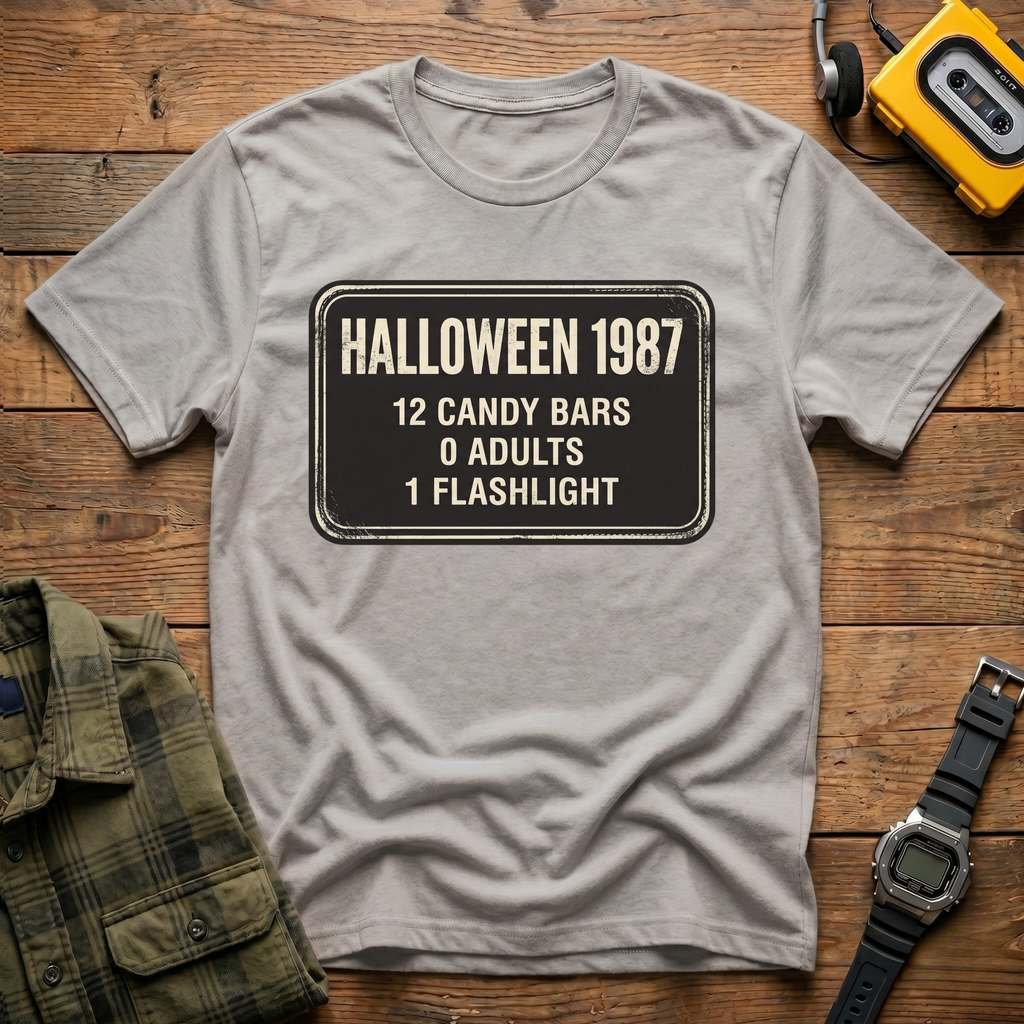 Halloween 87 Chalkboard T-Shirt