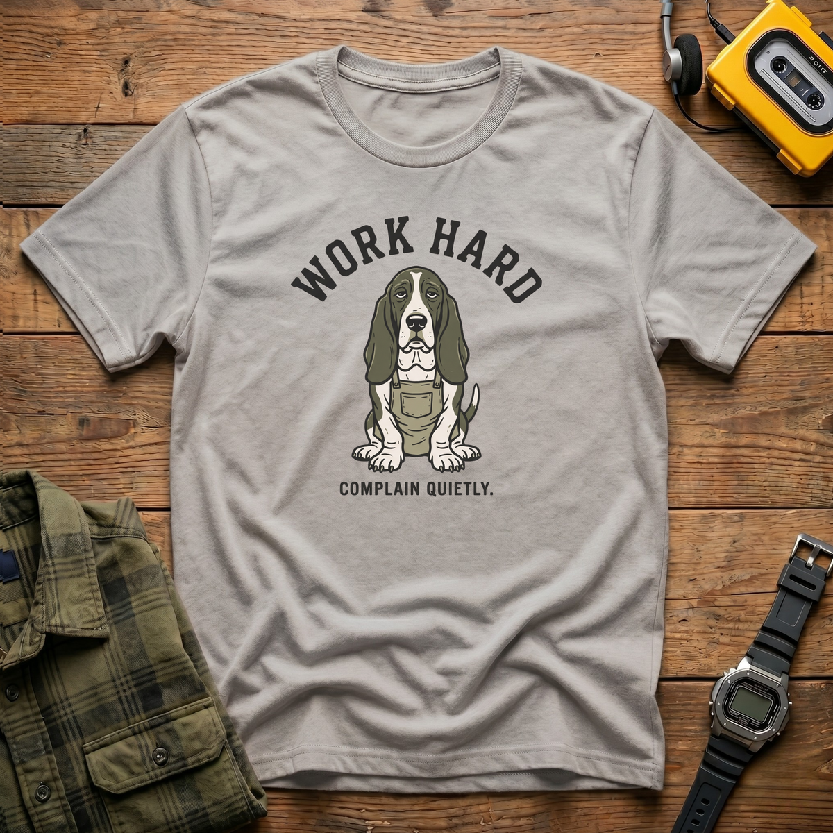 Work Hard Dog T-Shirt