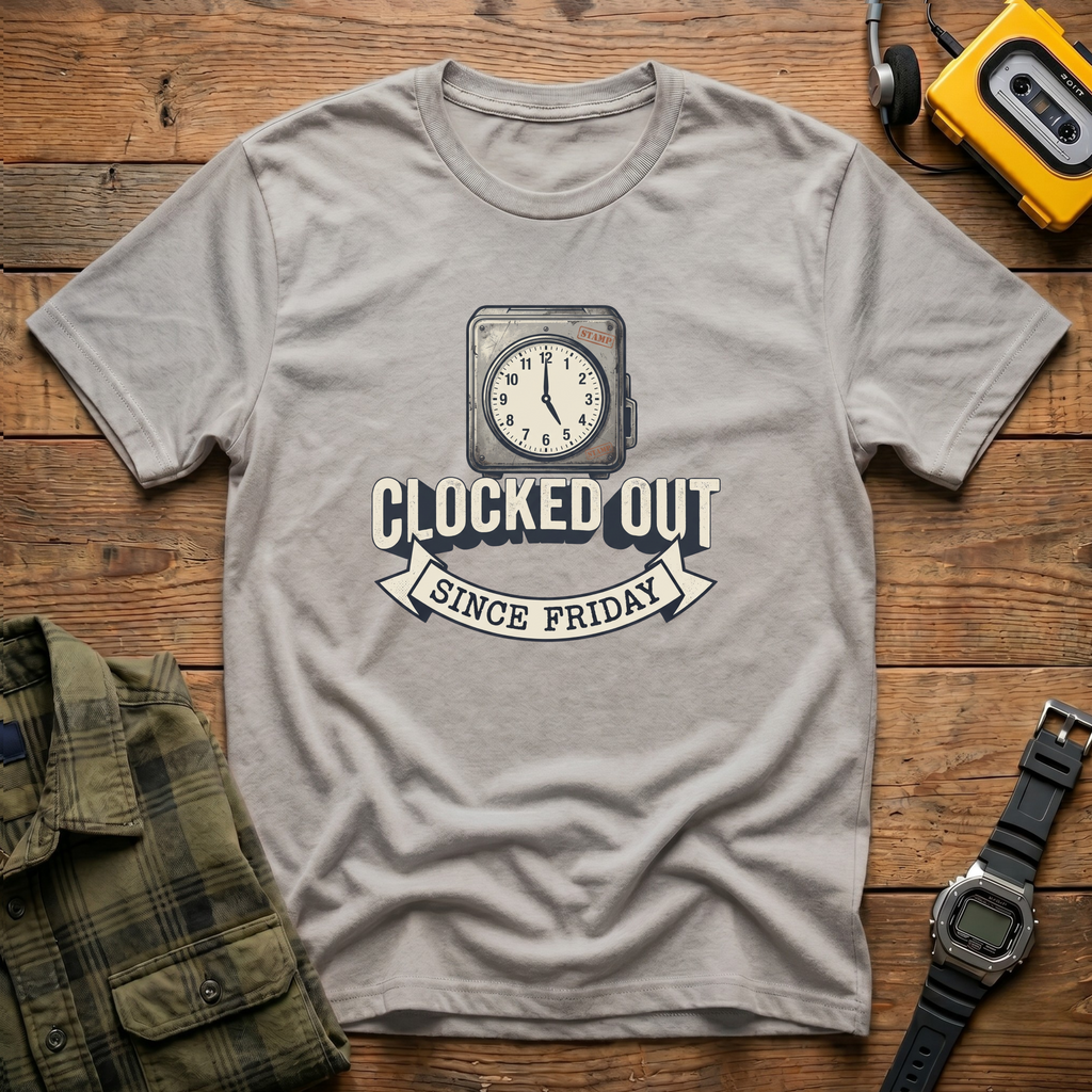 Clock Out Clock T-Shirt