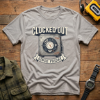 Clocked Out Clock T-Shirt