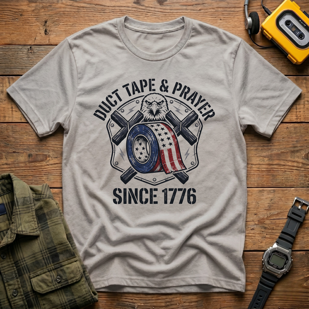 Duct Tape & Prayer Since 1776 T-Shirt