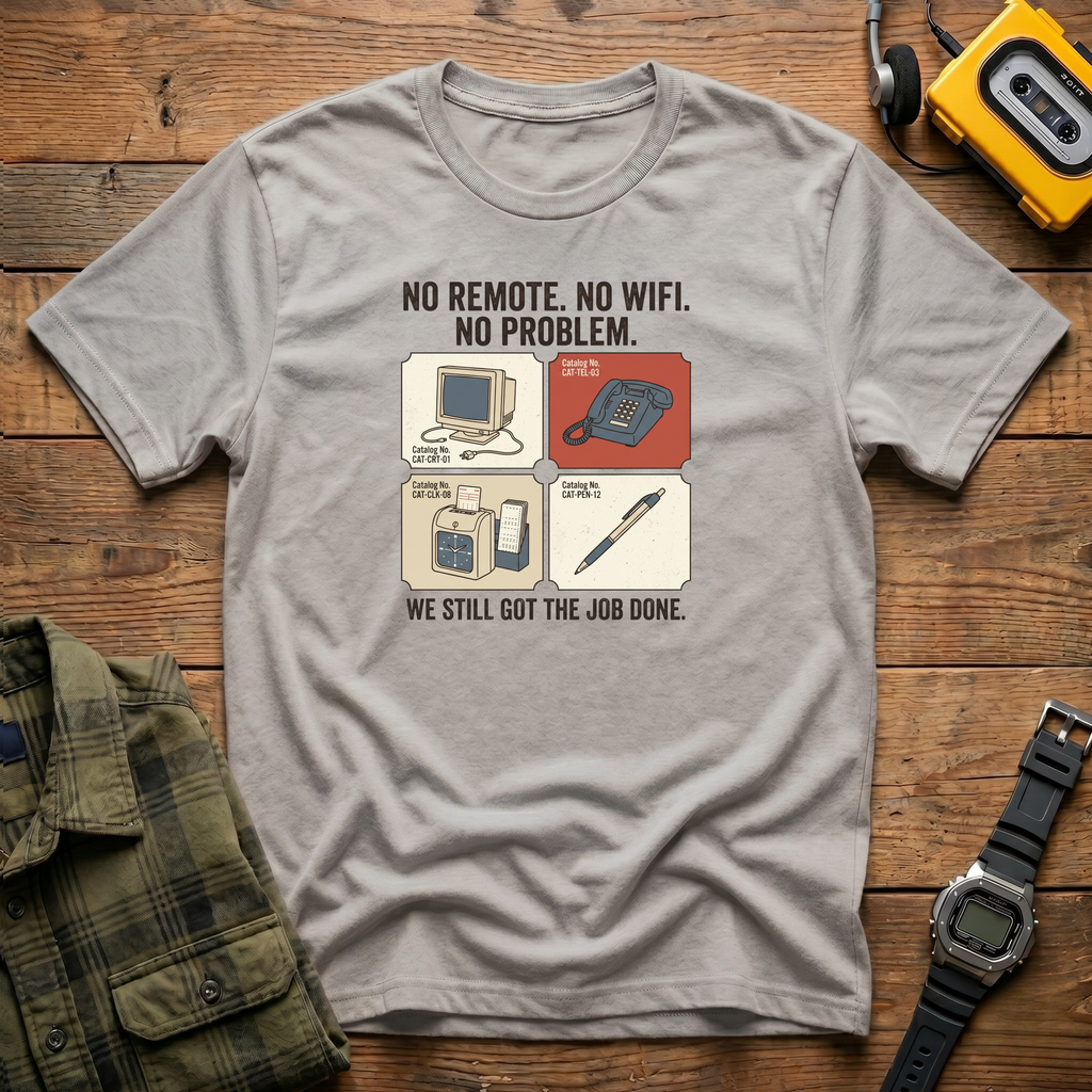 No Remote Boxes T-Shirt