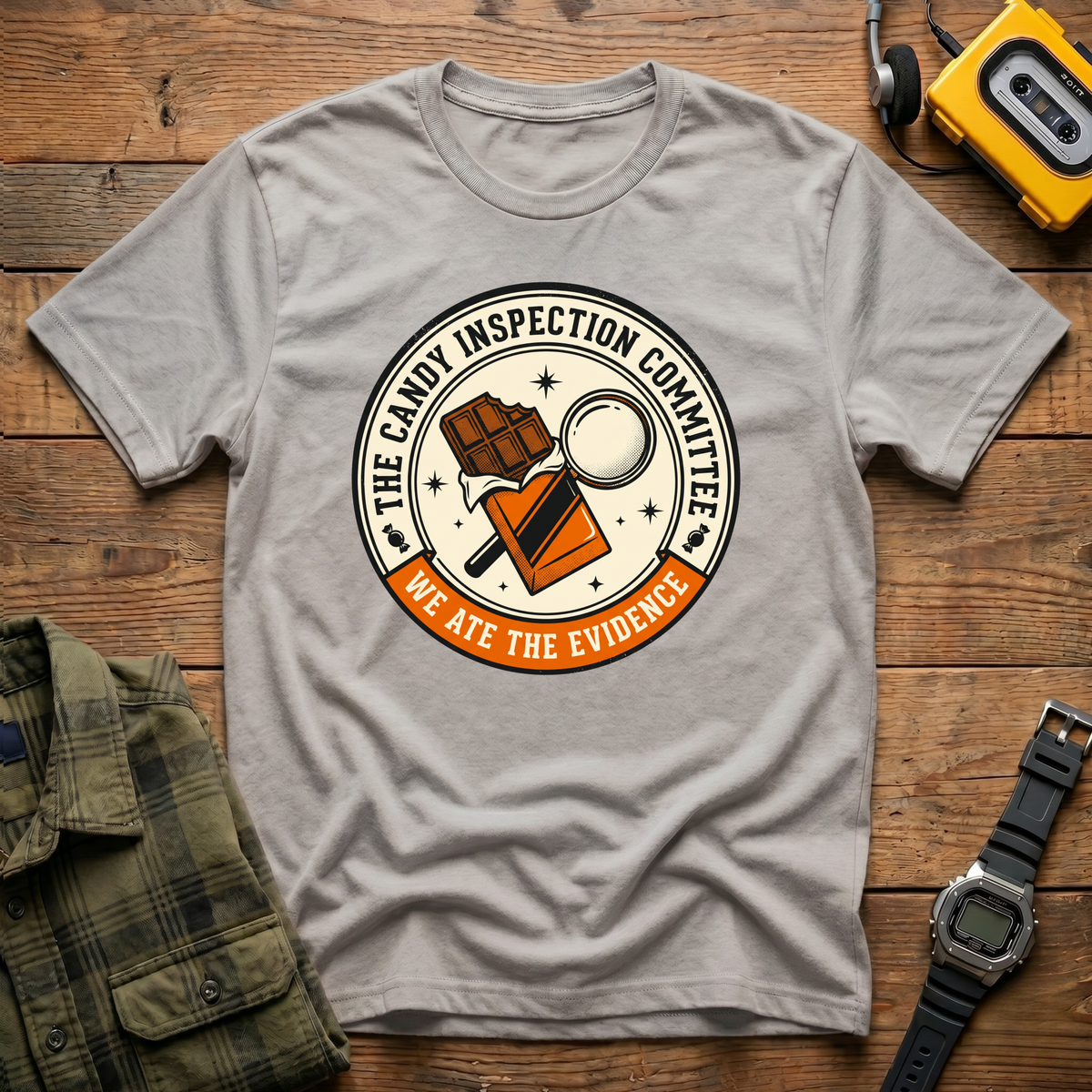 Candy Inspect Badge T-Shirt