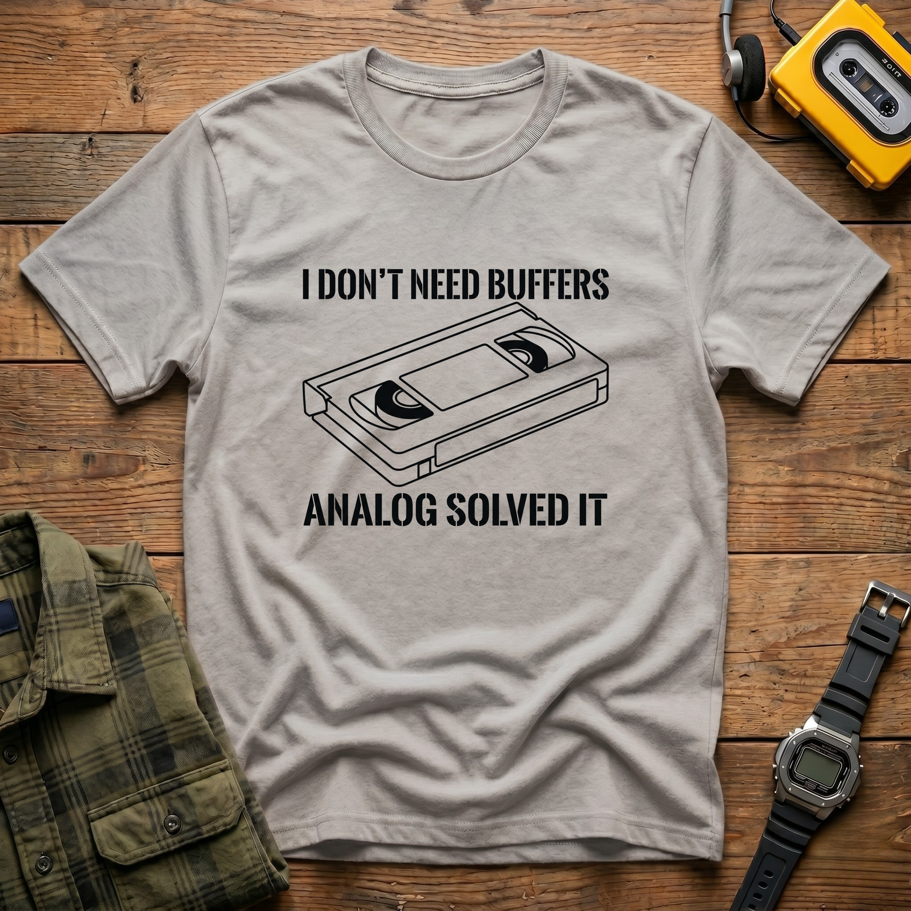 I Don't Need Buffers.  Analog Fixed it T-Shirt