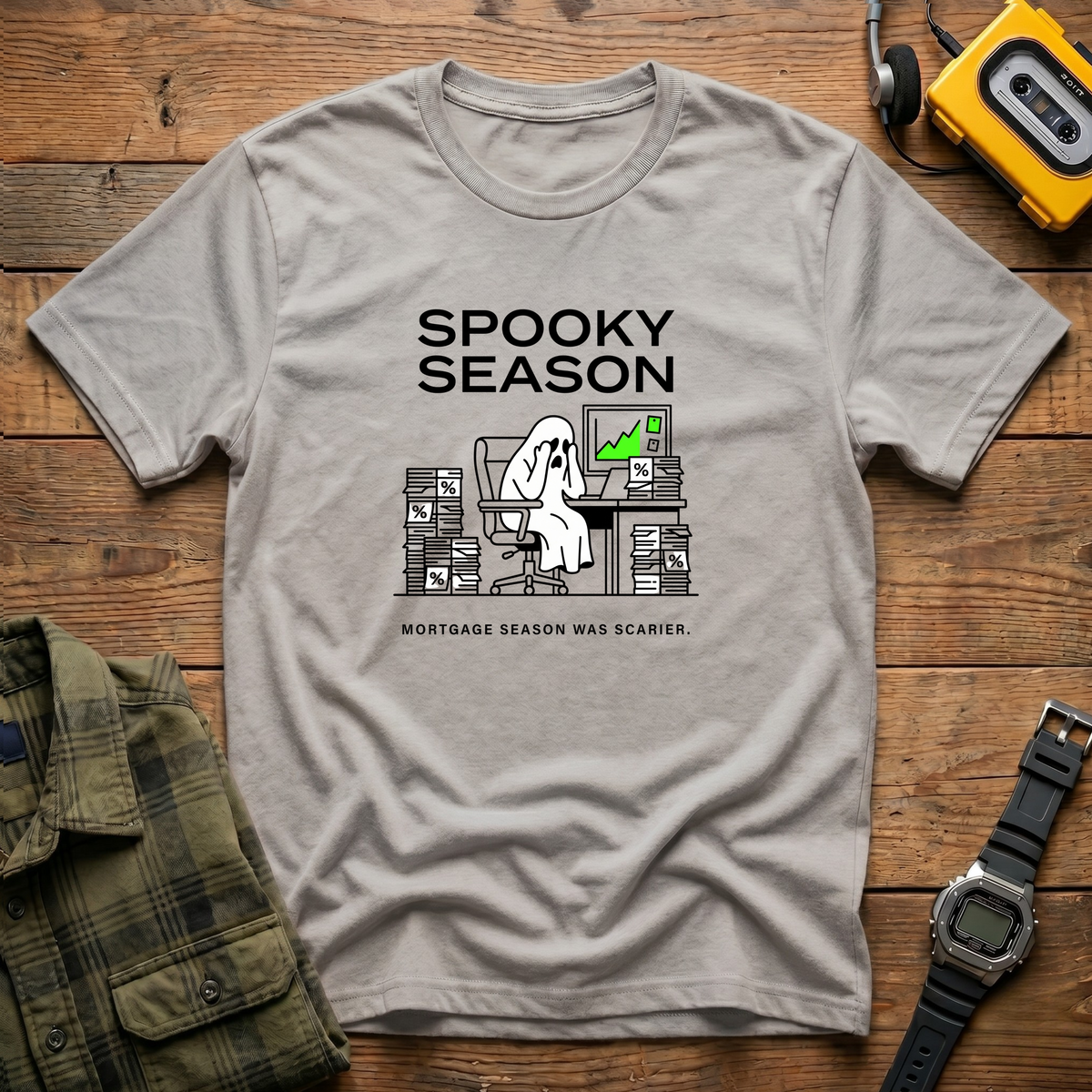 Spooky Season Ghost T-Shirt