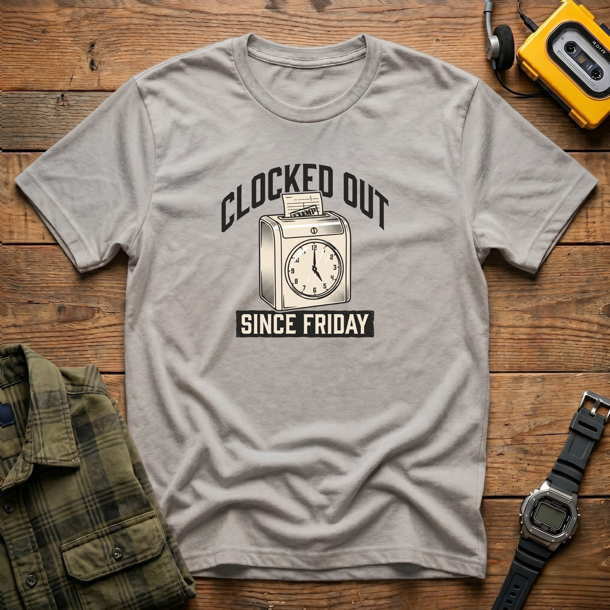 Clocked Out Punch T-Shirt