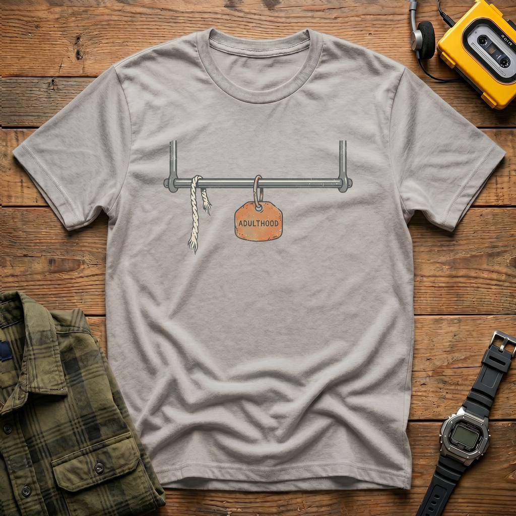 Adulthood Pullup  T-Shirt