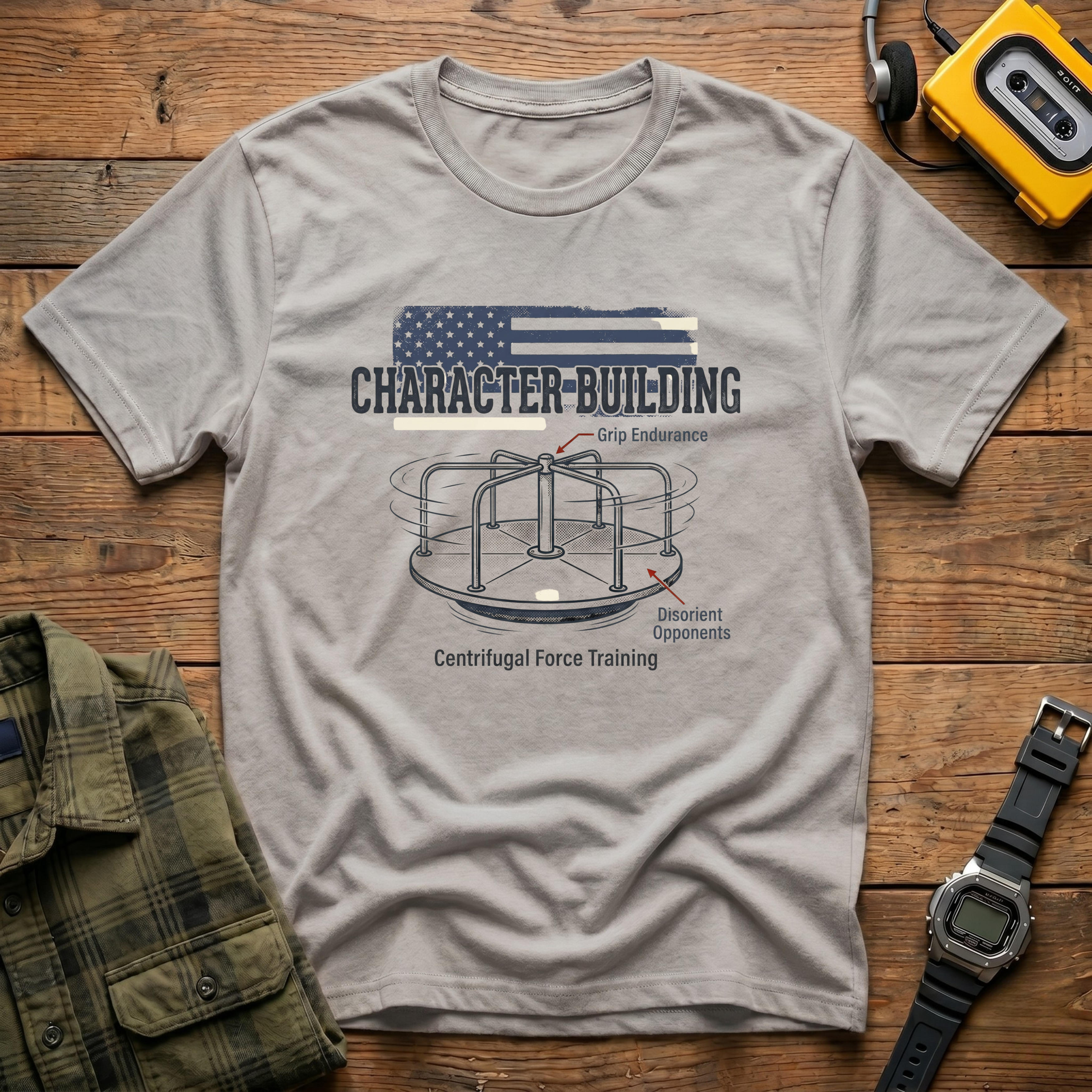 Character Building Merry Go Round T-Shirt